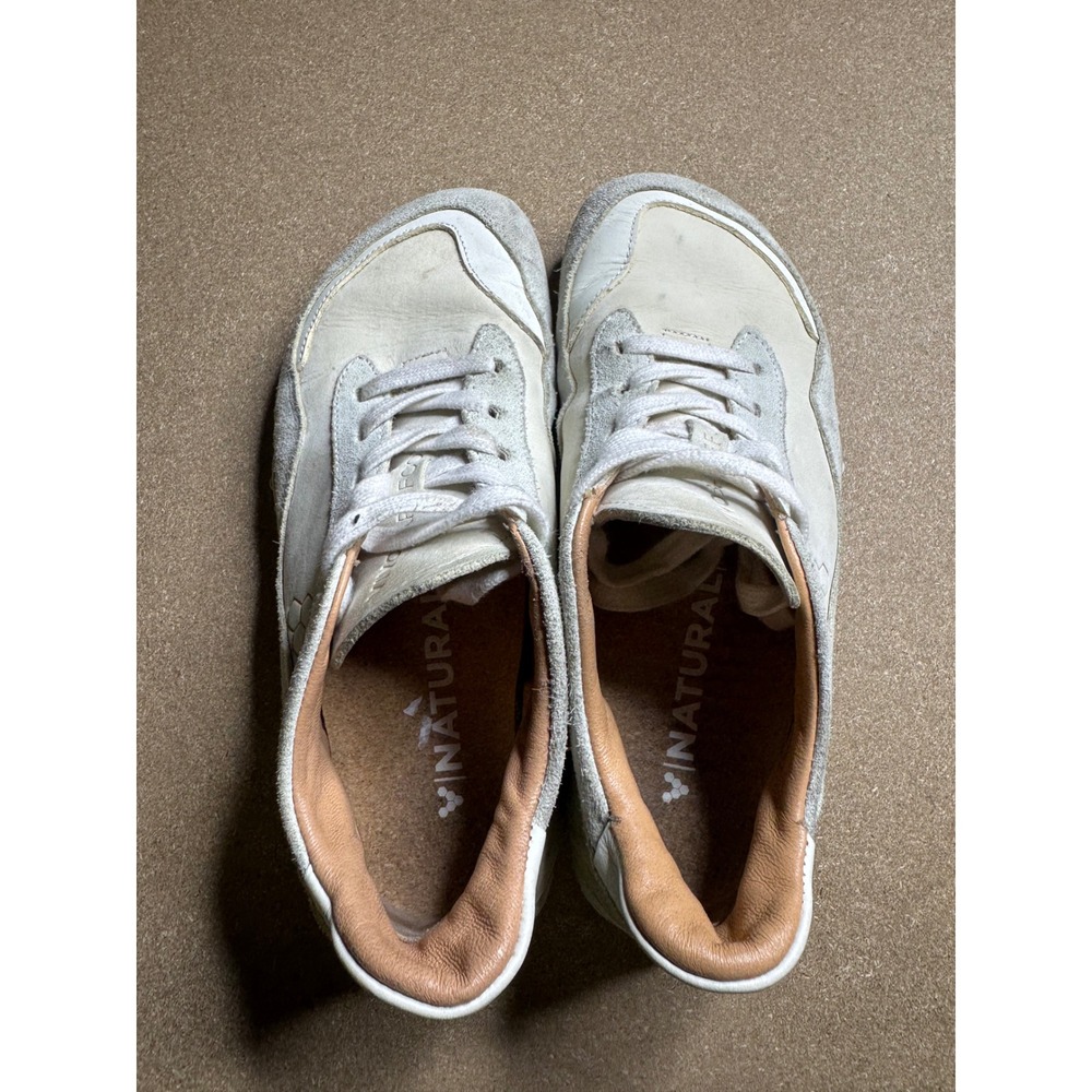 Vivobarefoot Magna Trail Leather Suede Shoes Off White Womens 37 Michelin Sole - Picture 8 of 9